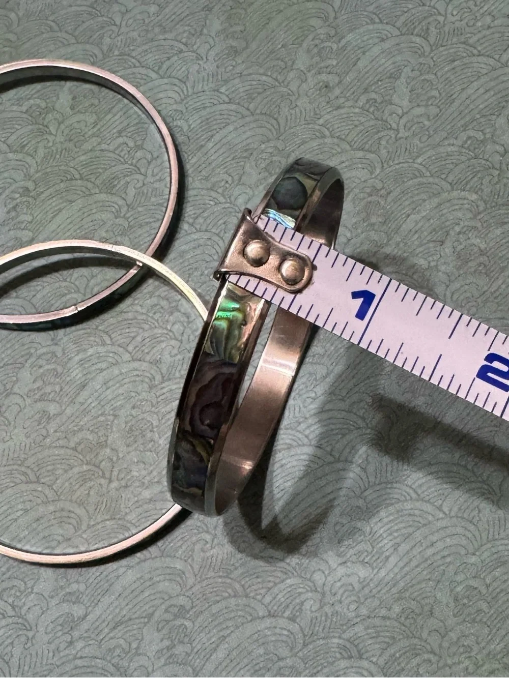 ABALONE BANGLE BRACELETS